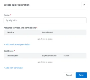 AvePointFlyPublicAPI AppRegistration 300x269