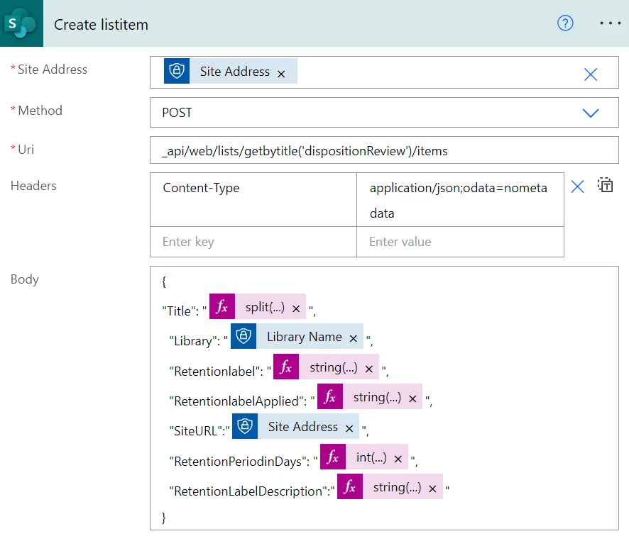 DispositionReviewCreateListItem