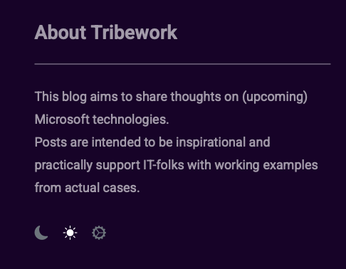 Bootstrap colormode switcher